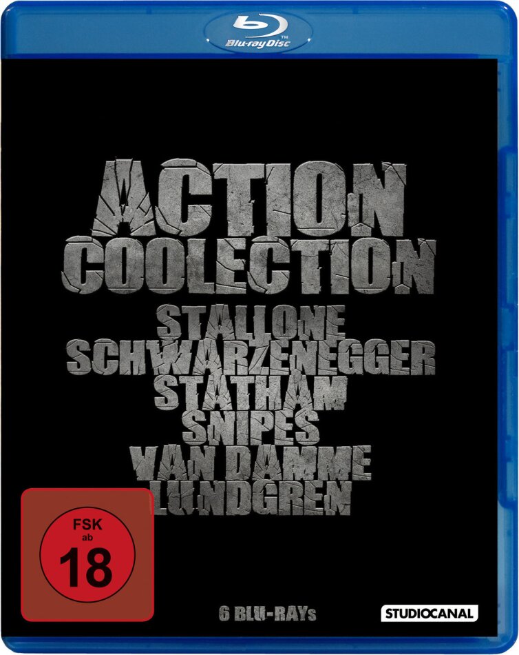 Action Coolection 6 Blu-rays