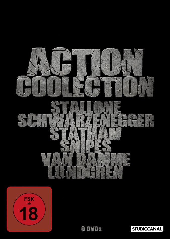 Action Coolection 6 DVDs