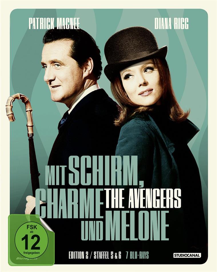 Mit Schirm, Charme und Melone - Edition 2 / Staffel 5 & 6 7 Blu-rays