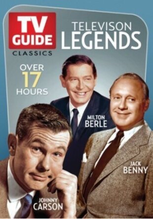 TV Guide Classics - Television Legends: Johnny Carson, Jack Benny & Milton Berle 3 DVD