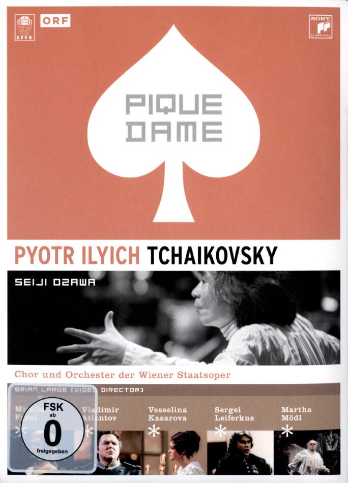 Wiener Staatsoper, Seiji Ozawa & Vladimir Atlantov - Tchaikovsky - Pique Dame Sony Classical