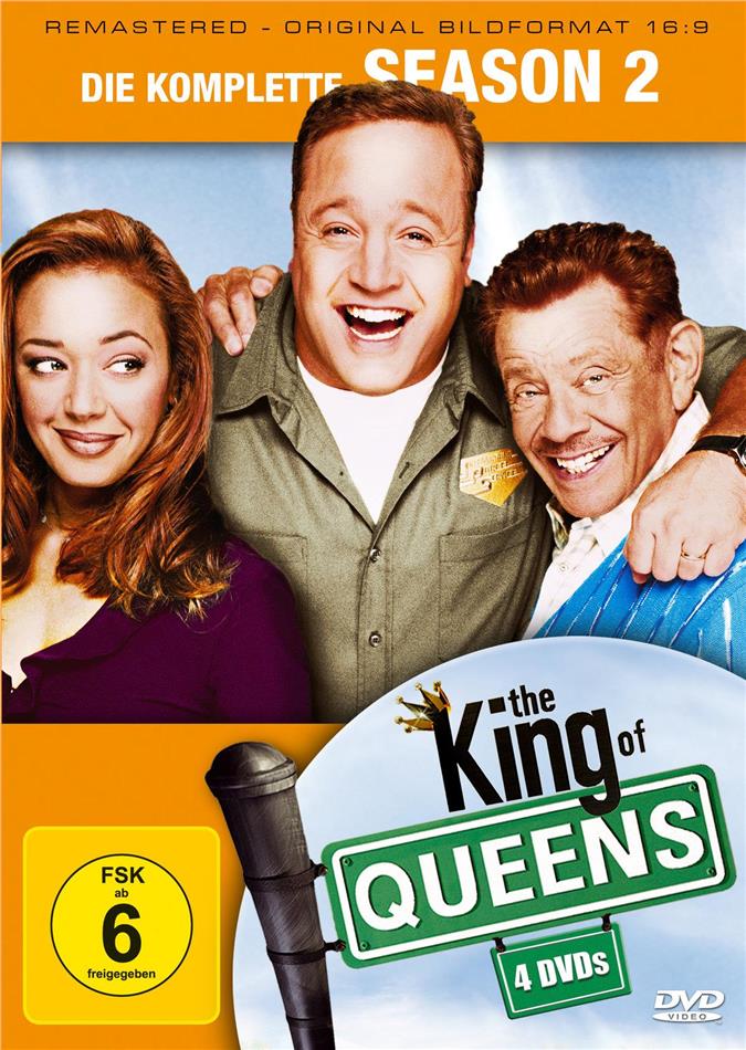The King of Queens - Staffel 2 Remastered, 4 DVDs