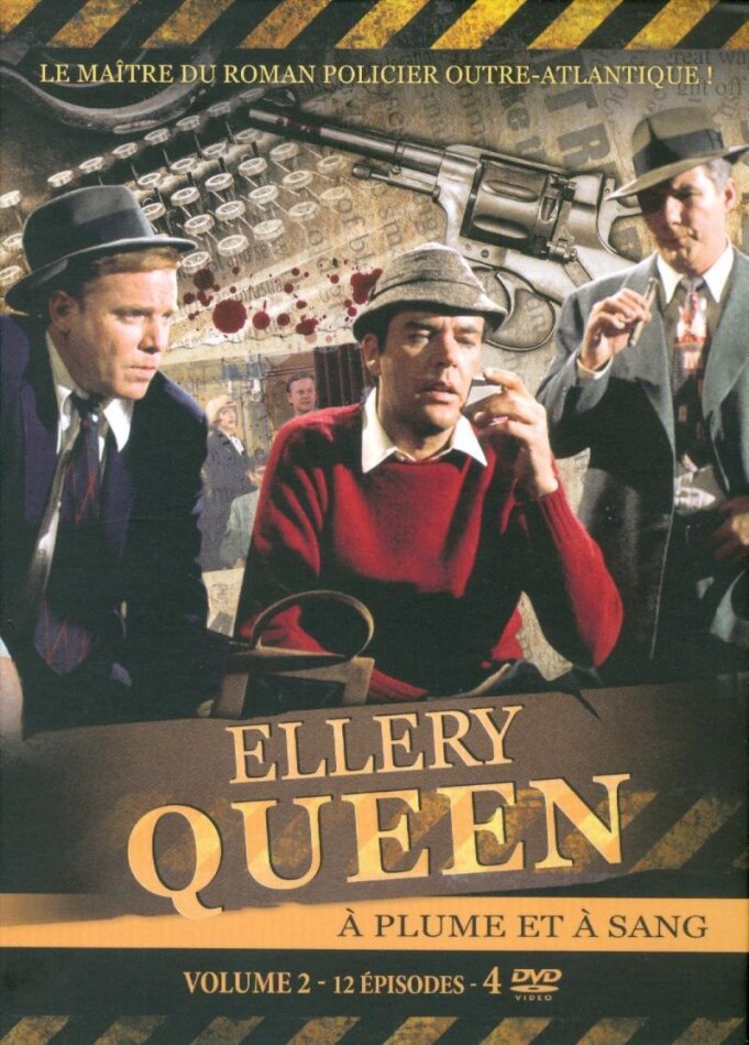 Ellery Queen - À plume et à sang - Volume 2 4 DVDs