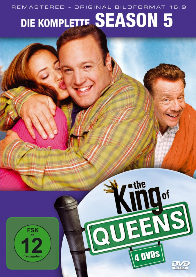 The King of Queens - Staffel 5 Remastered, 4 DVDs