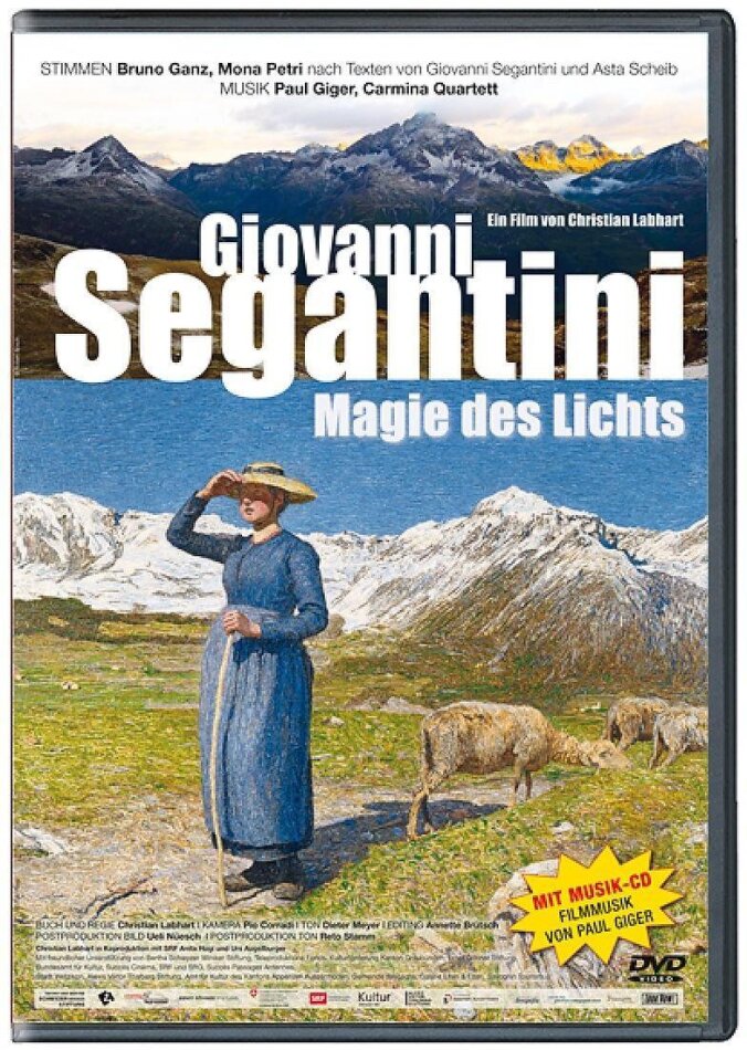 Giovanni Segantini - Magie des Lichts (2015) DVD + CD