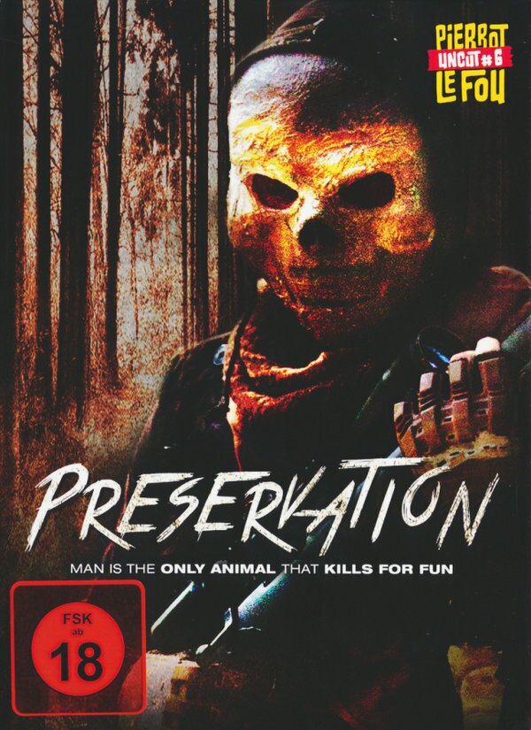 Preservation (2014) Limited Edition, Mediabook, Uncut, Blu-ray + DVD