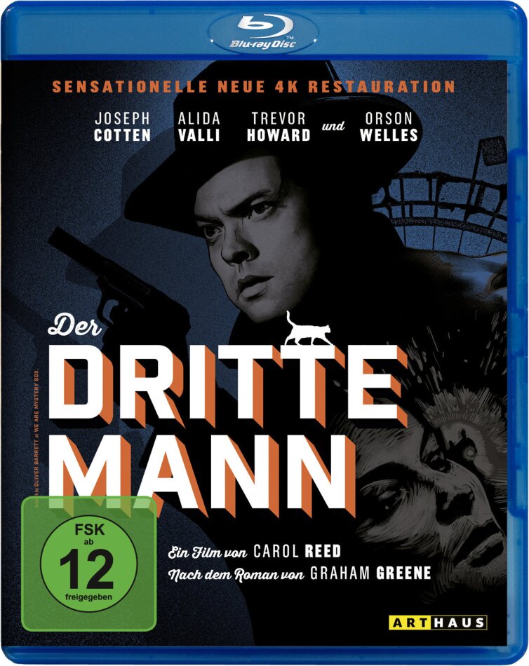 Der dritte Mann (1949) Arthaus, 4K Mastered, s/w