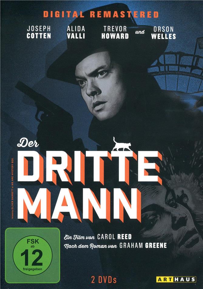 Der dritte Mann (1949) Arthaus, s/w, Remastered, 2 DVDs