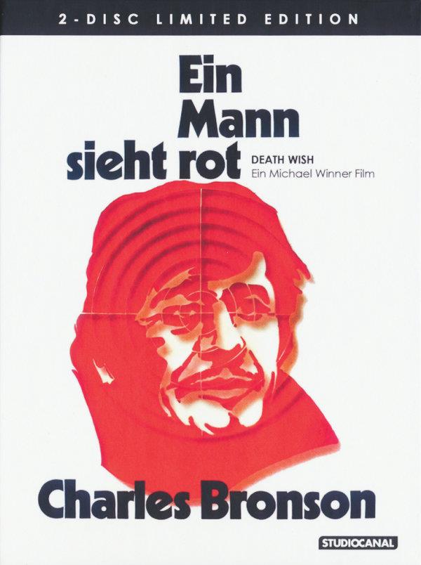 Ein Mann sieht rot (1974) Limited Edition, Mediabook, Blu-ray + DVD
