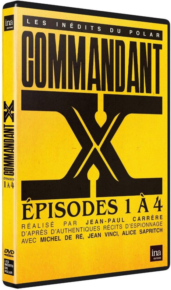 Commandant X n/b, 2 DVD