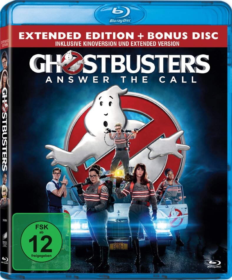 Ghostbusters (2016) Extended Edition, Kinoversion, 2 Blu-rays