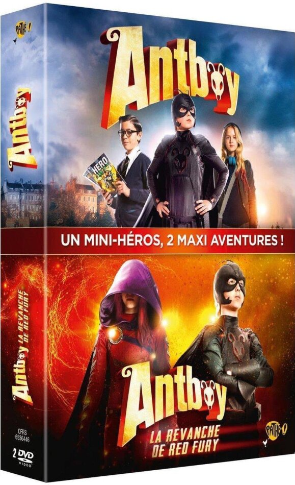 Antboy / Antboy 2 -La revanche de Red Fury 2 DVDs
