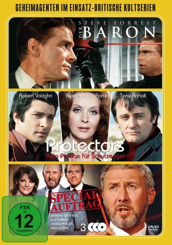 Geheimagenten im Einsatz - Der Baron / Protectors - Kein Pardon für Schutzengel / Special Auftrag 3 DVDs