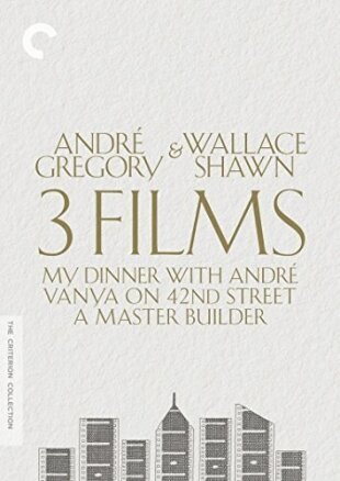 André Gregory & Wallace Shawn - 3 Films Criterion Collection, 5 DVDs