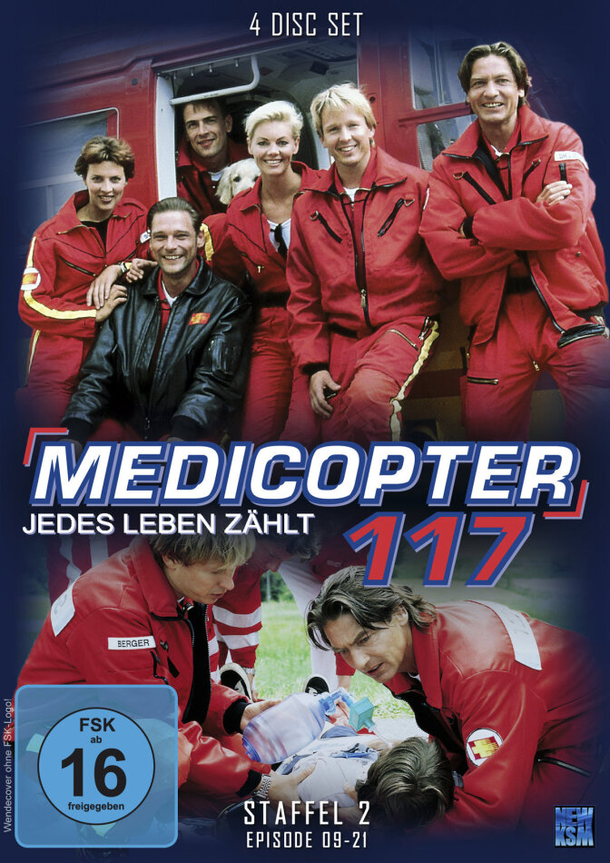 Medicopter 117 - Staffel 2 4 DVDs