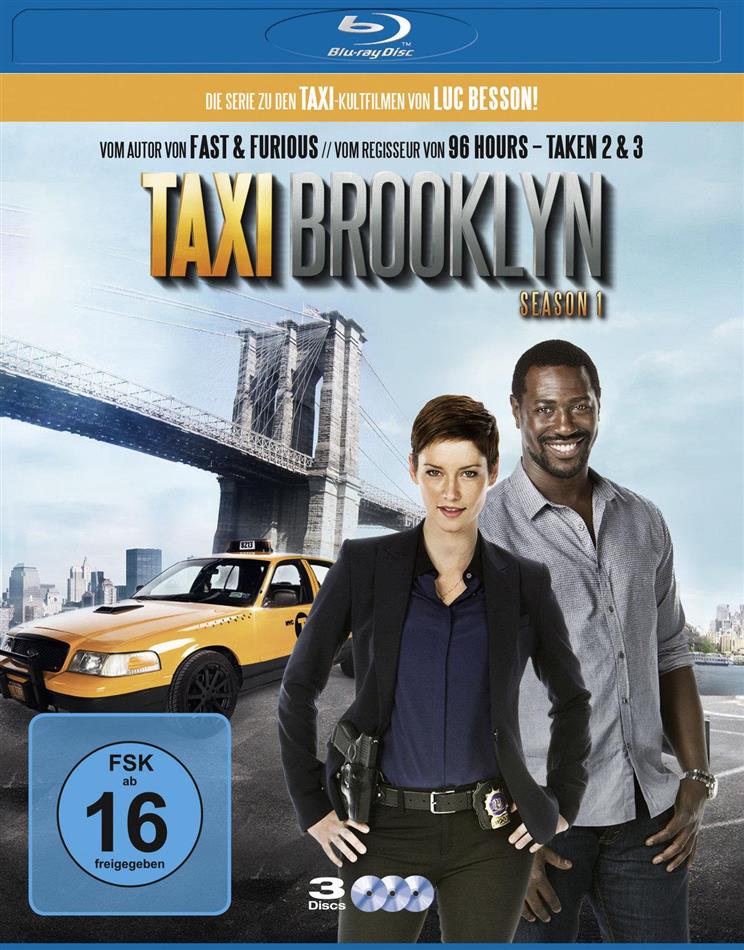 Taxi Brooklyn - Staffel 1 3 Blu-rays