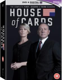 House Of Cards - Seasons 1 - 3 12 DVDs