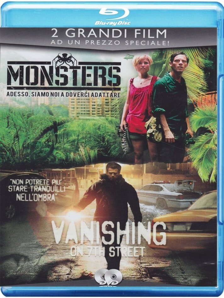 Monsters / Vanishing on 7th Street 2 Blu-rays
