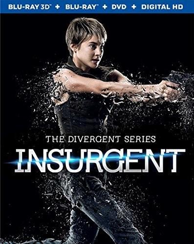 Insurgent - The Divergent Series (2014) Blu-ray 3D (+2D) + Blu-ray + DVD