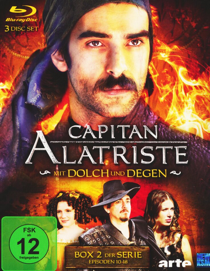 Capitan Alatriste - Mit Dolch und Degen - Box 2 3 Blu-rays