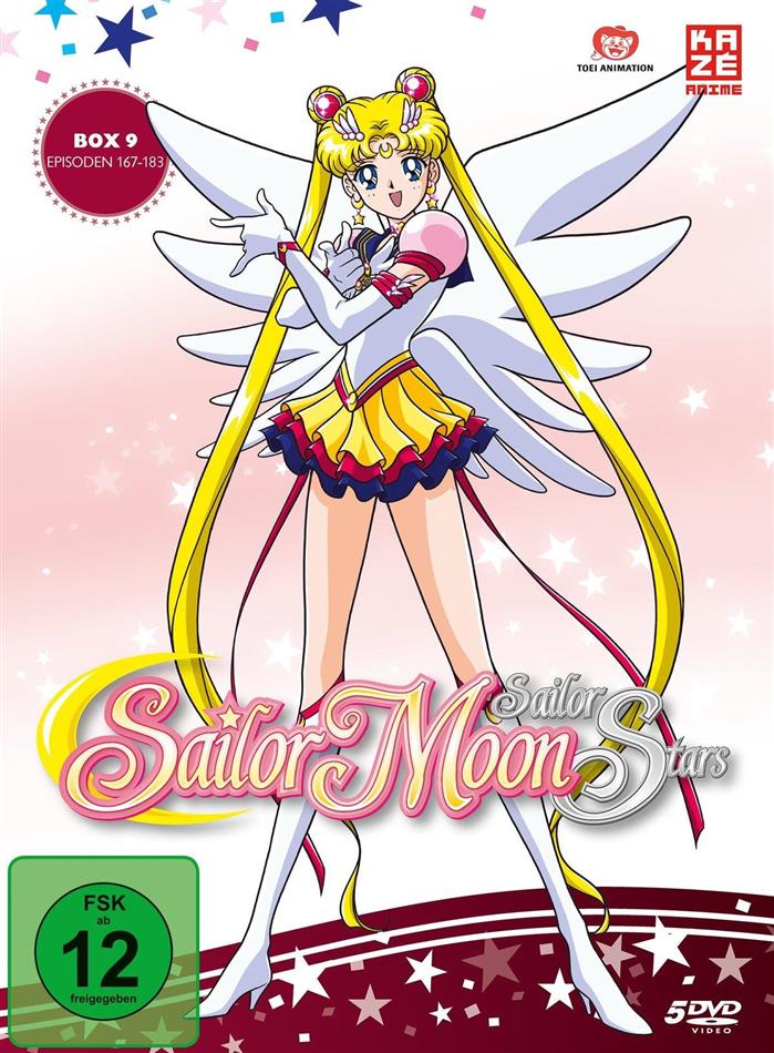 Sailor Moon Sailor Stars - Box 9 - Staffel 5.1 5 DVDs