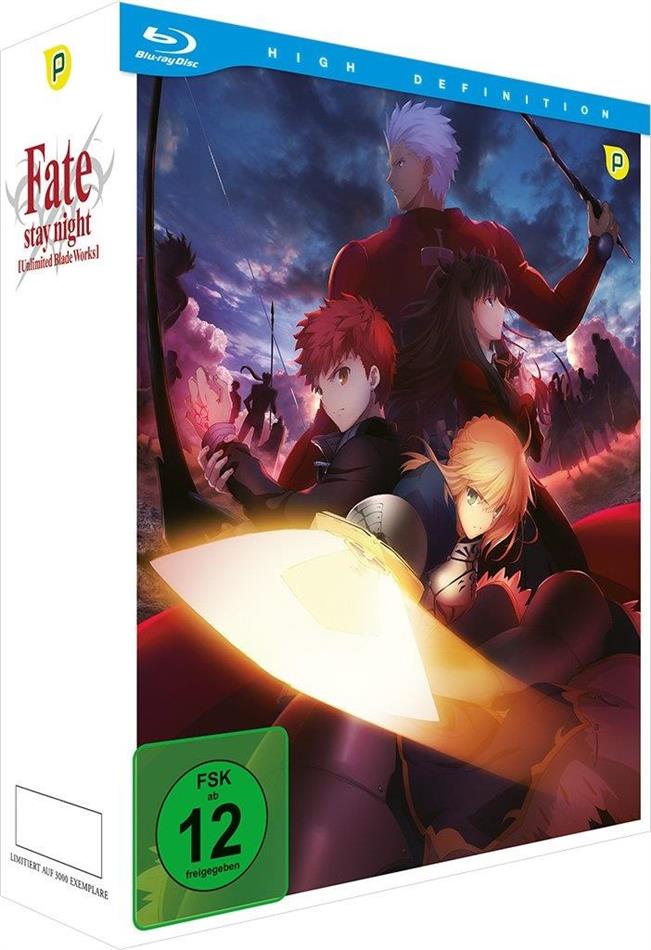 Fate/Stay Night: Unlimited Blade Works - Vol. 1 - Staffel 1.1 + Sammelschuber, Limited Edition, Blu-ray + CD