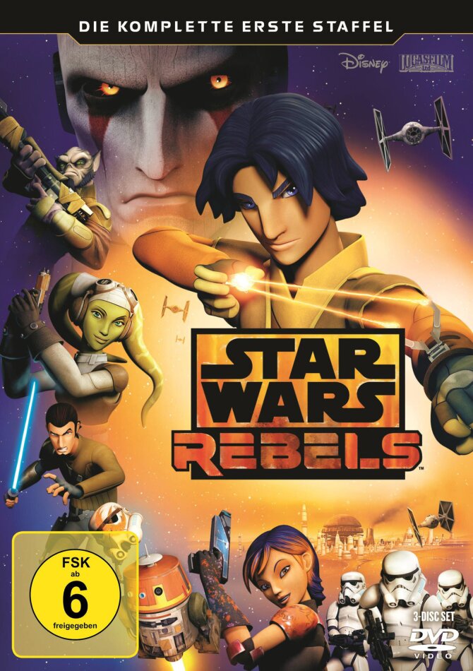 Star Wars Rebels - Staffel 1 3 DVDs