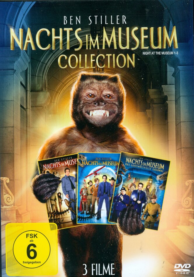 Nachts im Museum Collection 3 DVDs