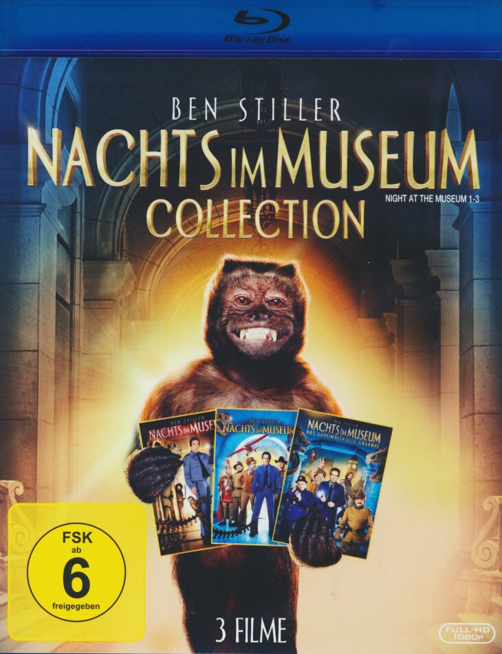 Nachts im Museum Collection 3 Blu-rays