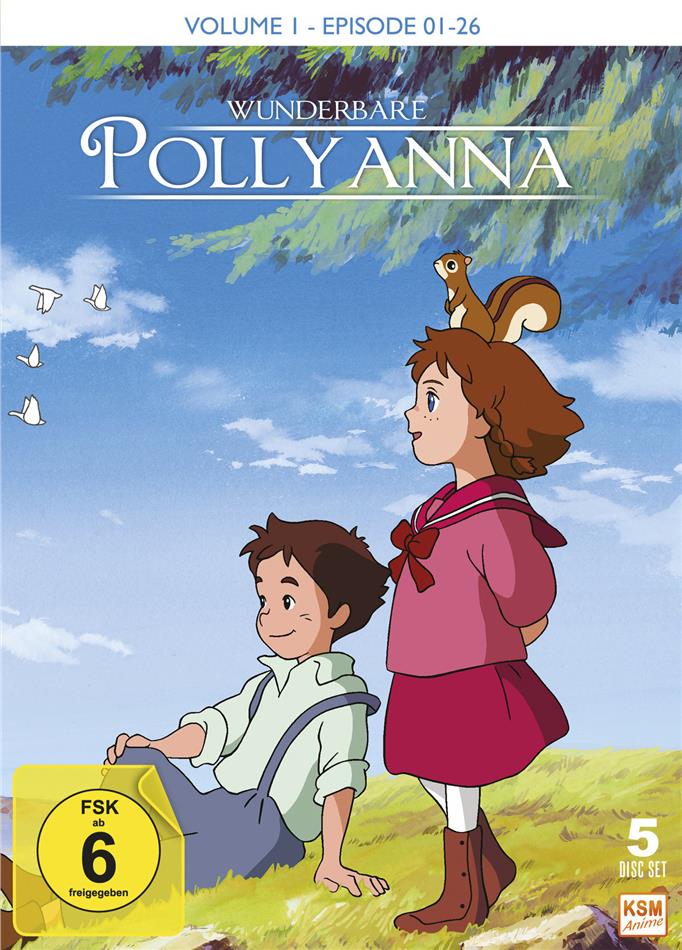 Wunderbare Pollyanna - Volume 1 - Episode 01-26 5 DVDs