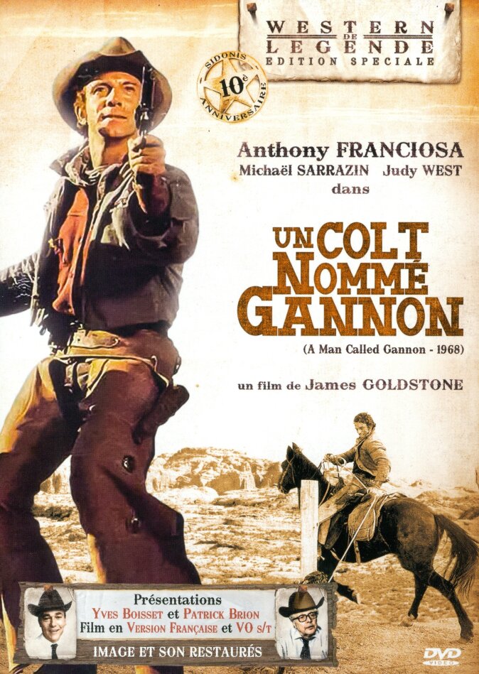 Un colt nommé Gannon (1968) Western de Légende, Édition Spéciale