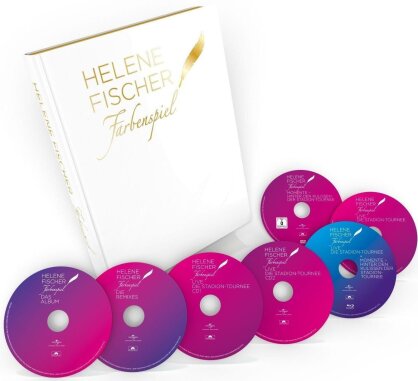 Helene Fischer - Farbenspiel Live - Die Stadion Tournee (&Eacute;dition Limit&eacute;e, Blu-ray + 2 DVD + 4 CD + Livre)
