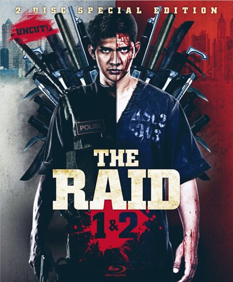 The Raid 1 & 2 Mediabook, Special Edition, Uncut, 2 Blu-rays