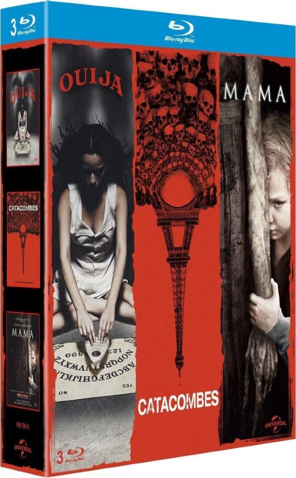 Ouija / Catacombes / Mama 3 Blu-rays