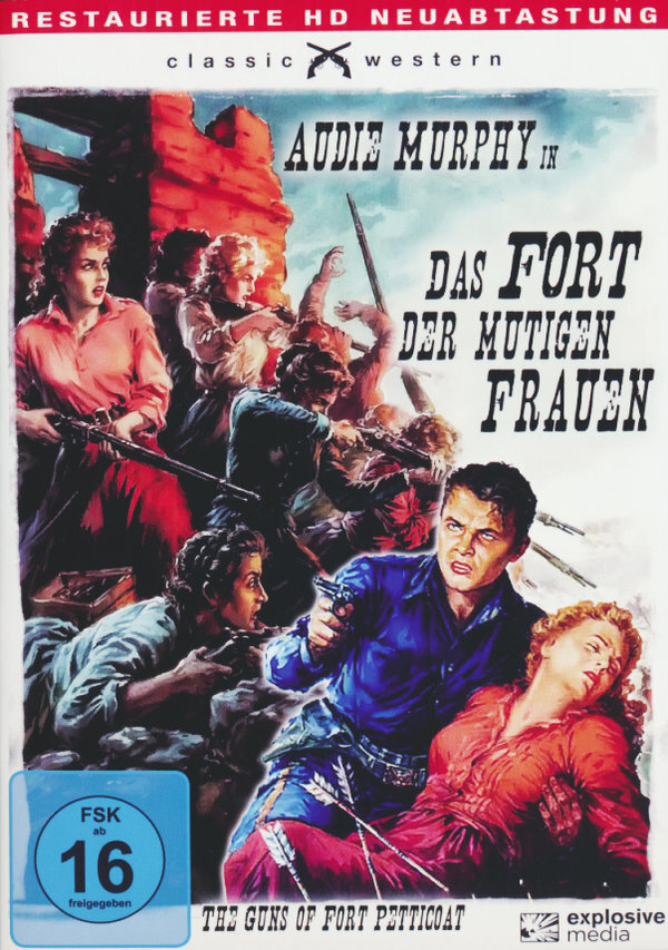 Das Fort der mutigen Frauen (1957) Classic Western, Neuauflage, Restaurierte Fassung
