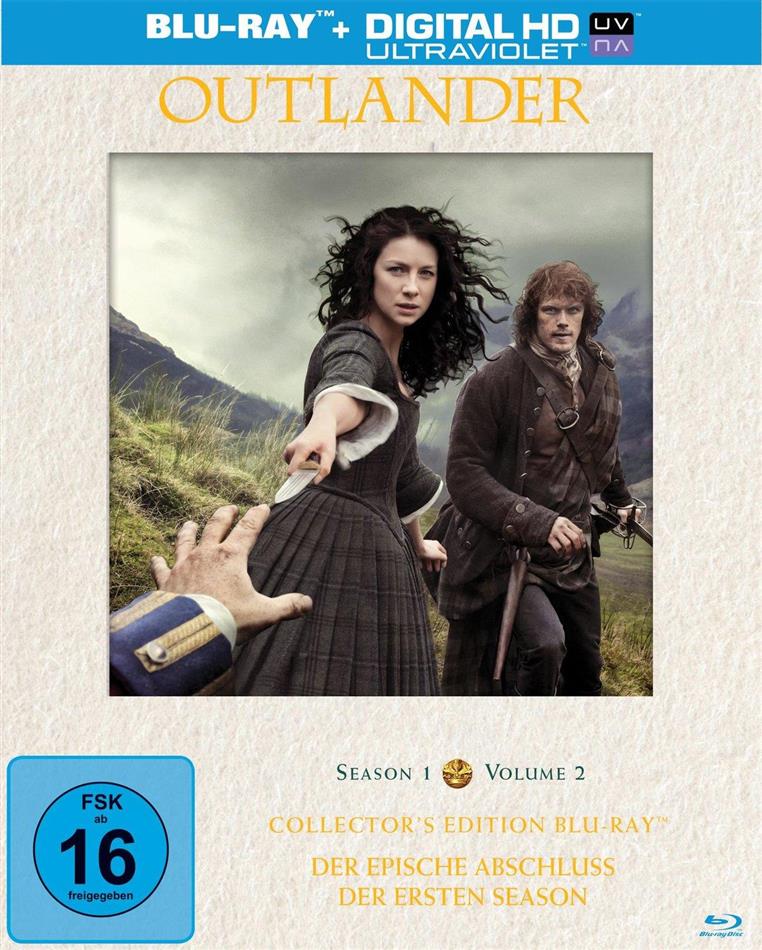 Outlander - Staffel 1.2 Limited Collector's Edition, 3 Blu-rays