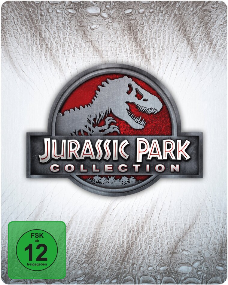 Jurassic Park Collection Limited Edition, Steelbook, 4 Blu-rays