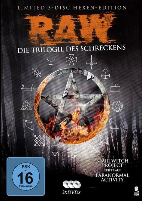RAW - Die Trilogie des Schreckens 3 DVDs