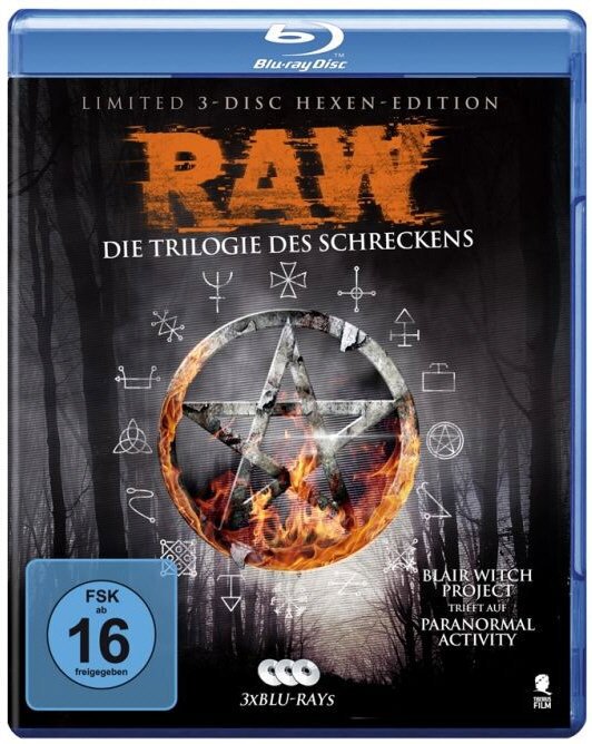 RAW - Die Trilogie Des Schreckens 3 Blu-rays