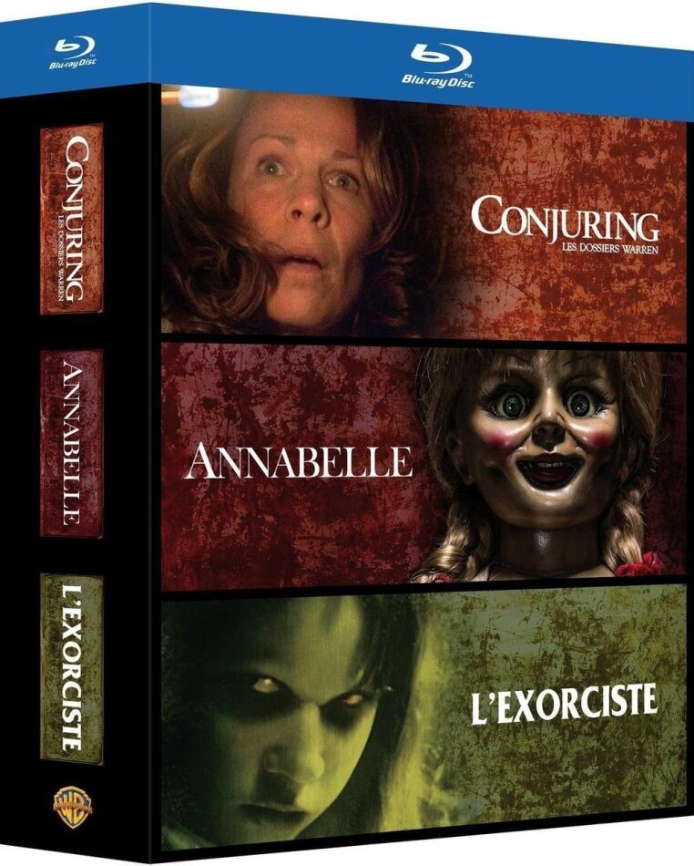 Conjuring: Les Dossiers Warren / Annabelle / L'Exorciste 3 Blu-ray