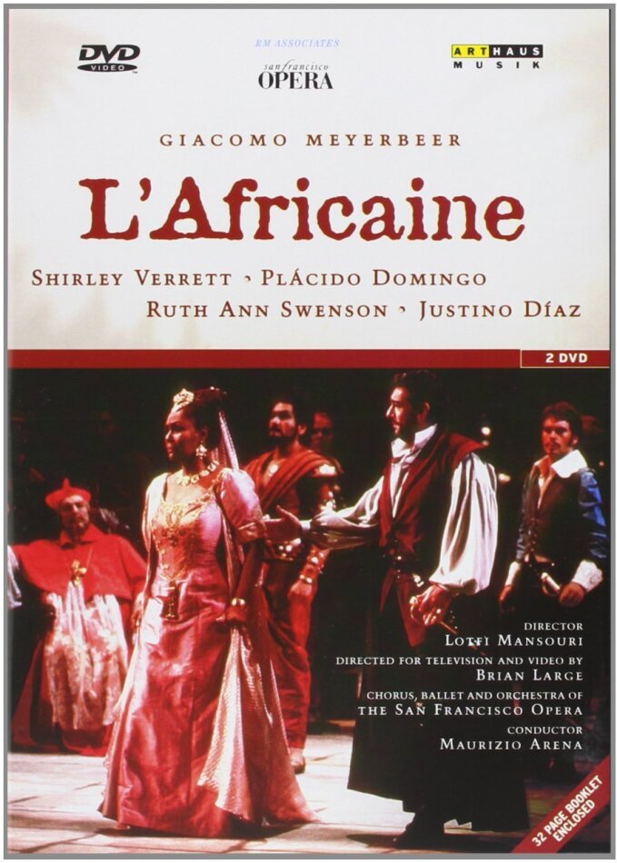 Meyerbeer - L'Africaine Arthaus Musik, 2 DVDs