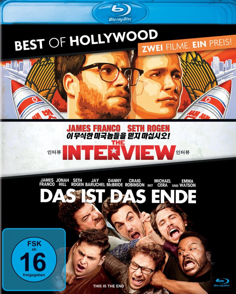 The Interview / Das ist das Ende Best of Hollywood, 2 Blu-rays