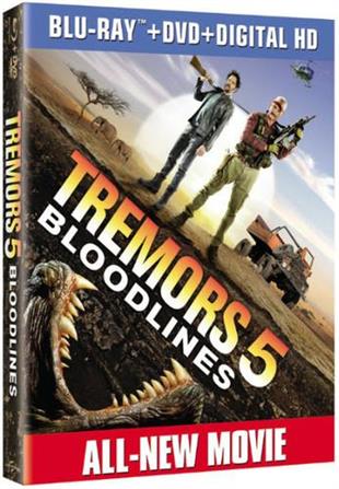 Tremors 5 - Bloodlines (2015) Blu-ray + DVD