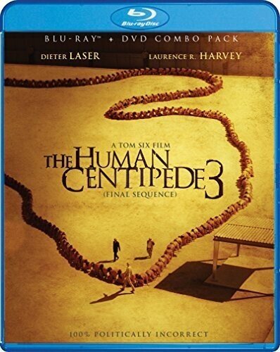 The Human Centipede 3 - The Final Sequence (2015) DVD + Blu-ray