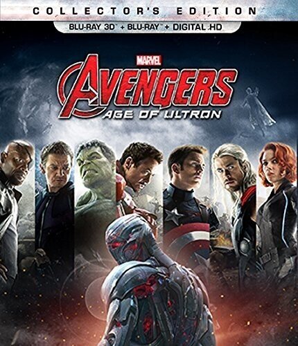 The Avengers 2 - Age of Ultron (2015) Collector's Edition, Blu-ray 3D (+2D) + Blu-ray