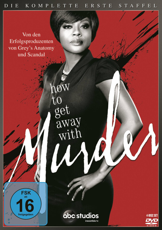 How to get away with Murder - Staffel 1 4 DVDs