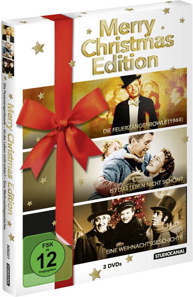 Merry Christmas Edition 3 DVDs