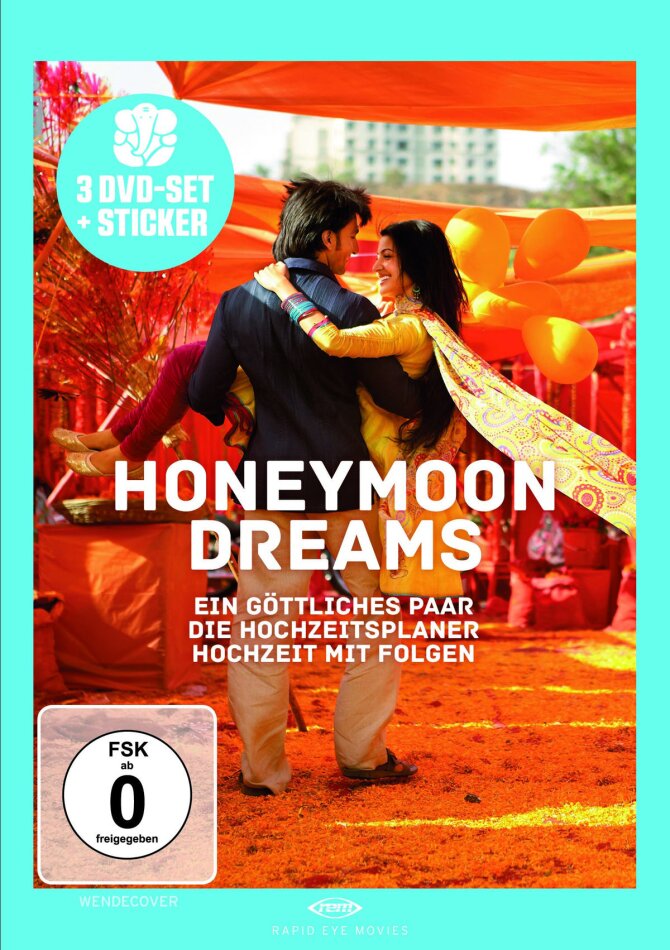 Honeymoon Dreams - Ein Göttliches Paar / Die Hochzeitsplaner / Hochzeit mit Folgen 3 DVDs