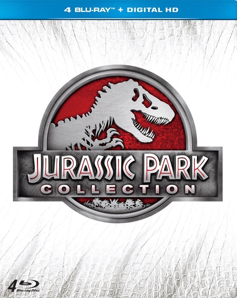 Jurassic Park Collection 4 Blu-rays
