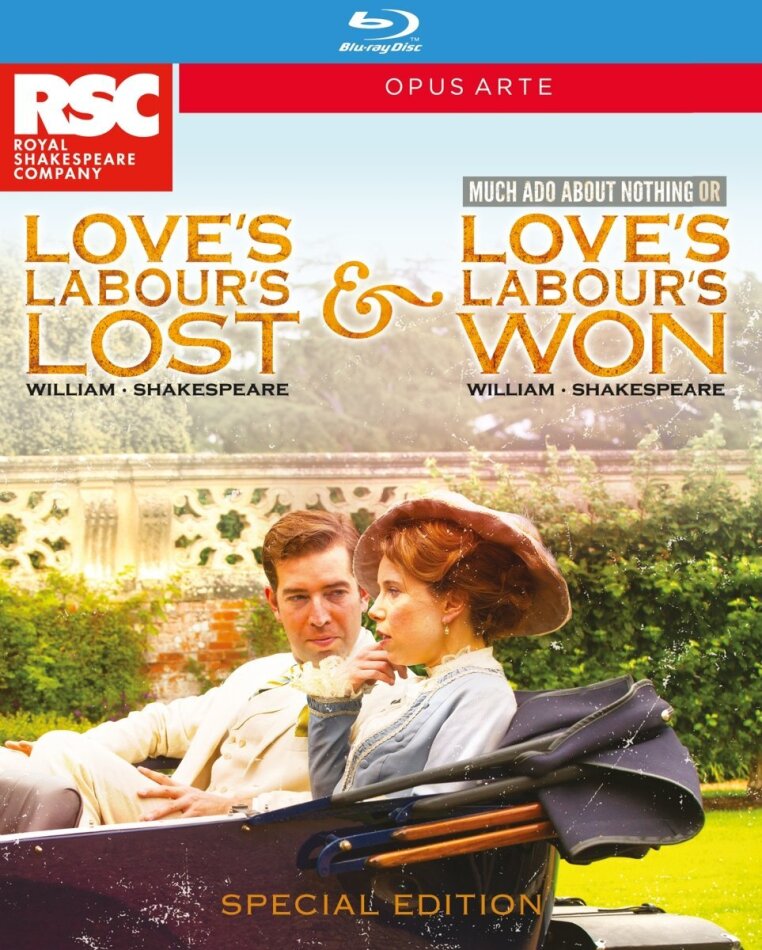 Love's Labour's Lost / Love's Labour's Won Opus Arte, Special Edition, 2 Blu-rays